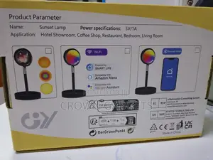 Usb Sunset Lamp Projector With Remote Control
