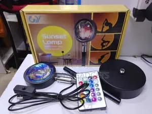 Usb Sunset Lamp Projector With Remote Control