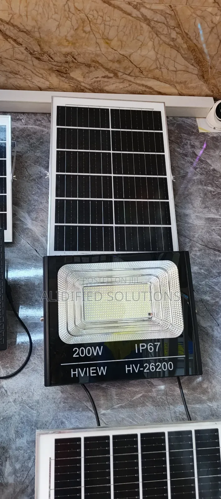 Automatic 200w Solar Floodlight