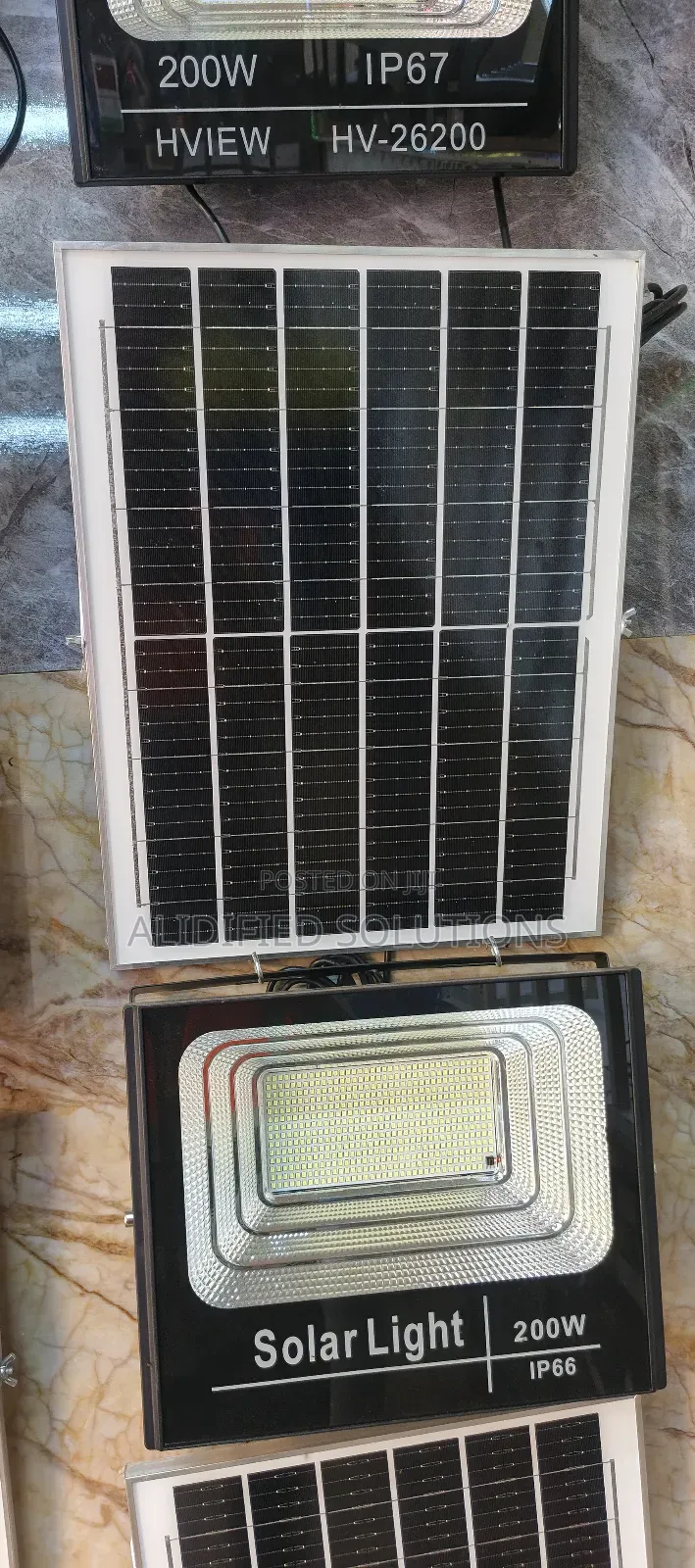 Automatic 200w Solar Floodlight