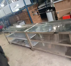 Compact Stainless 2by 6ft Working Table Top