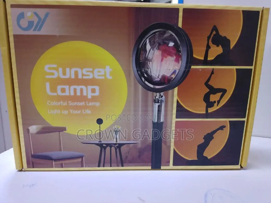 Led Sunset Rainbow Projection Lamp – Usb Powered