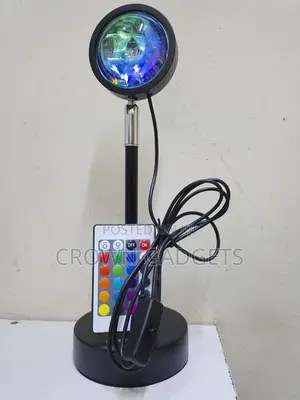 Led Sunset Rainbow Projection Lamp – Usb Powered