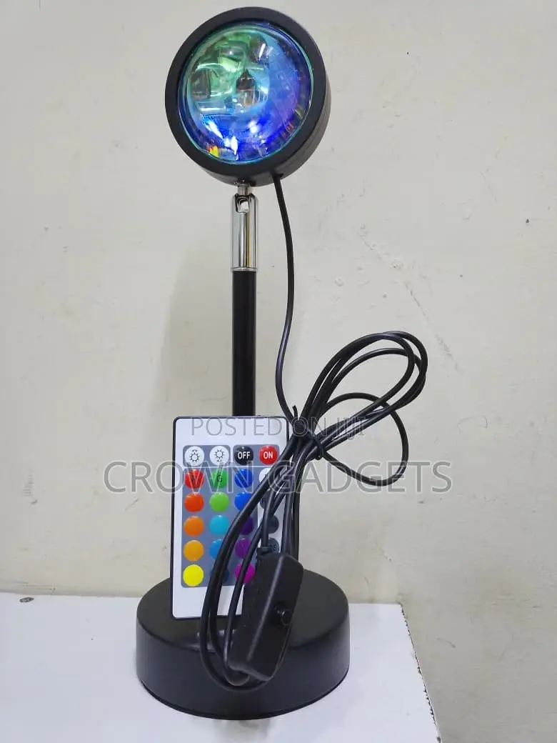 Led Sunset Rainbow Projection Lamp – Usb Powered