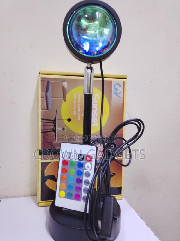 Remote Control Sunset Light for Home Decor Photography - main view