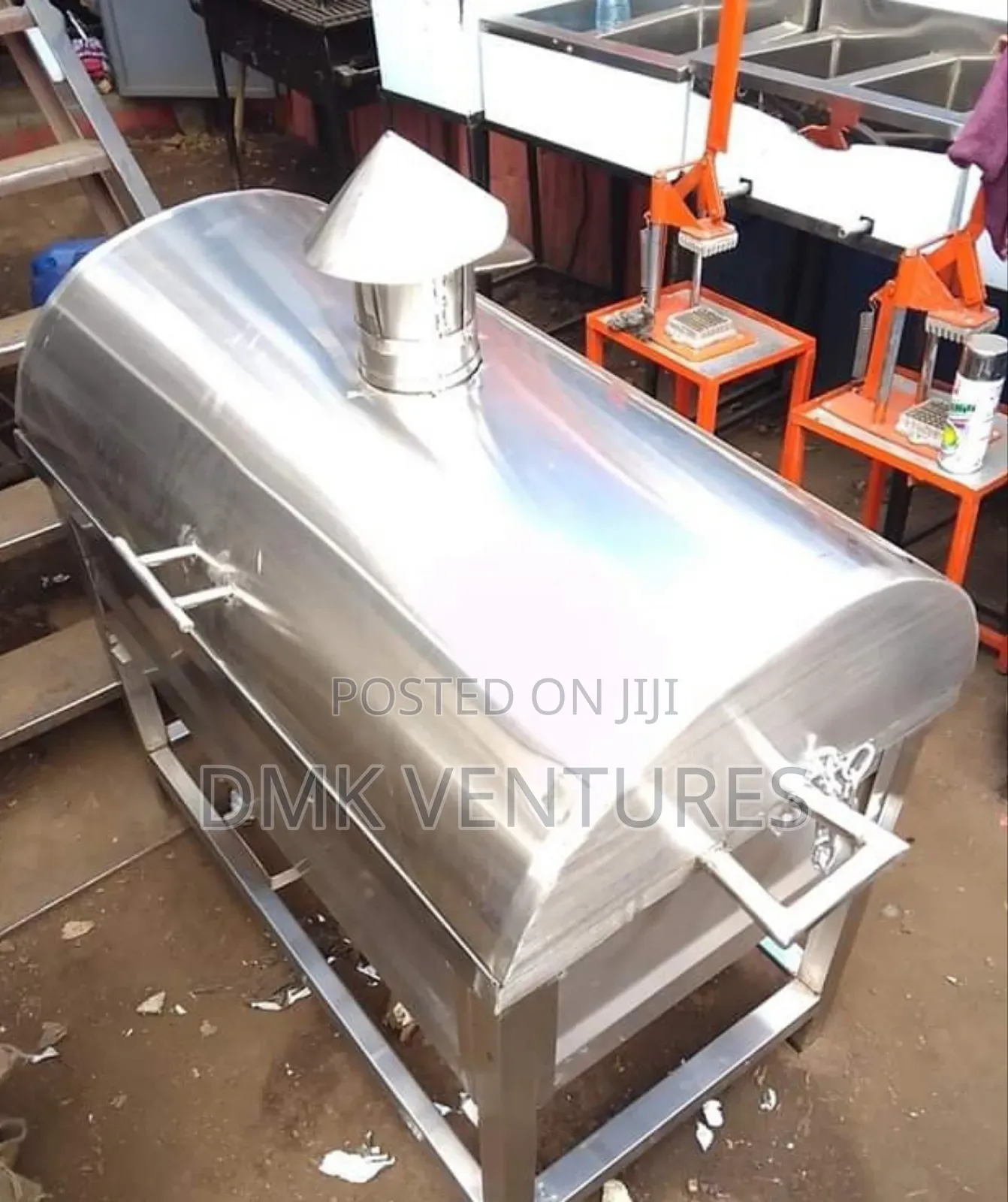 Compact Stainless Closerble Choma Grill