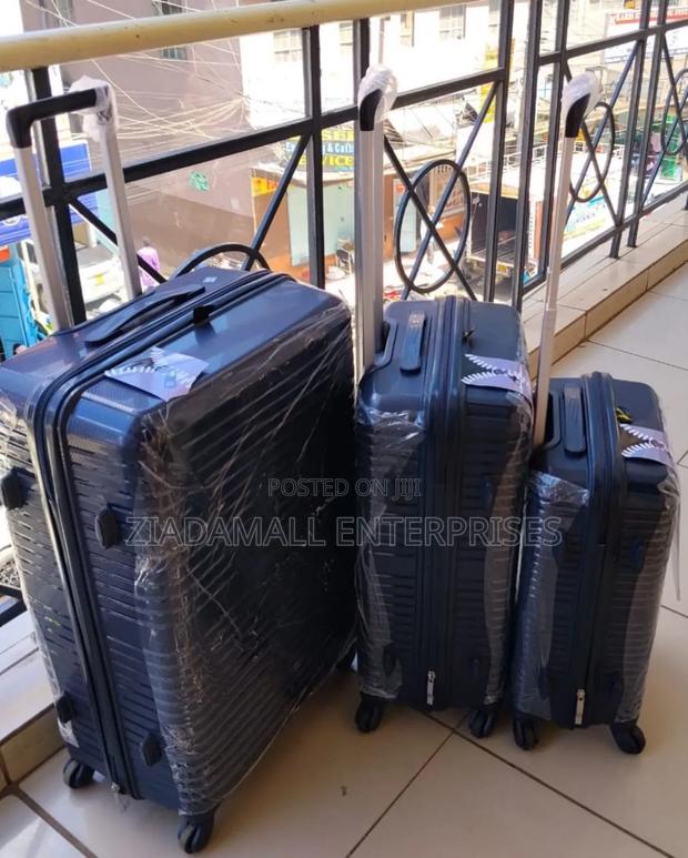 3-in-1 Multicoloured Size 3 Rubber Suitcase – Strong, Stylish Spacio - main view