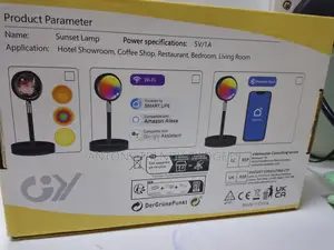 Usb Sunset Lamp Projector With Remote