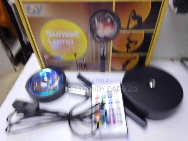 Usb Sunset Lamp Projector With Remote - thumbnail 4
