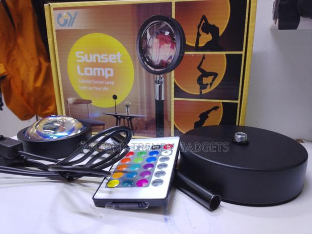 Usb Sunset Lamp Projector With Remote - thumbnail 5