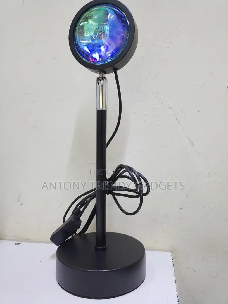 Usb-powered Sunset Lamp Projector With Remote Control