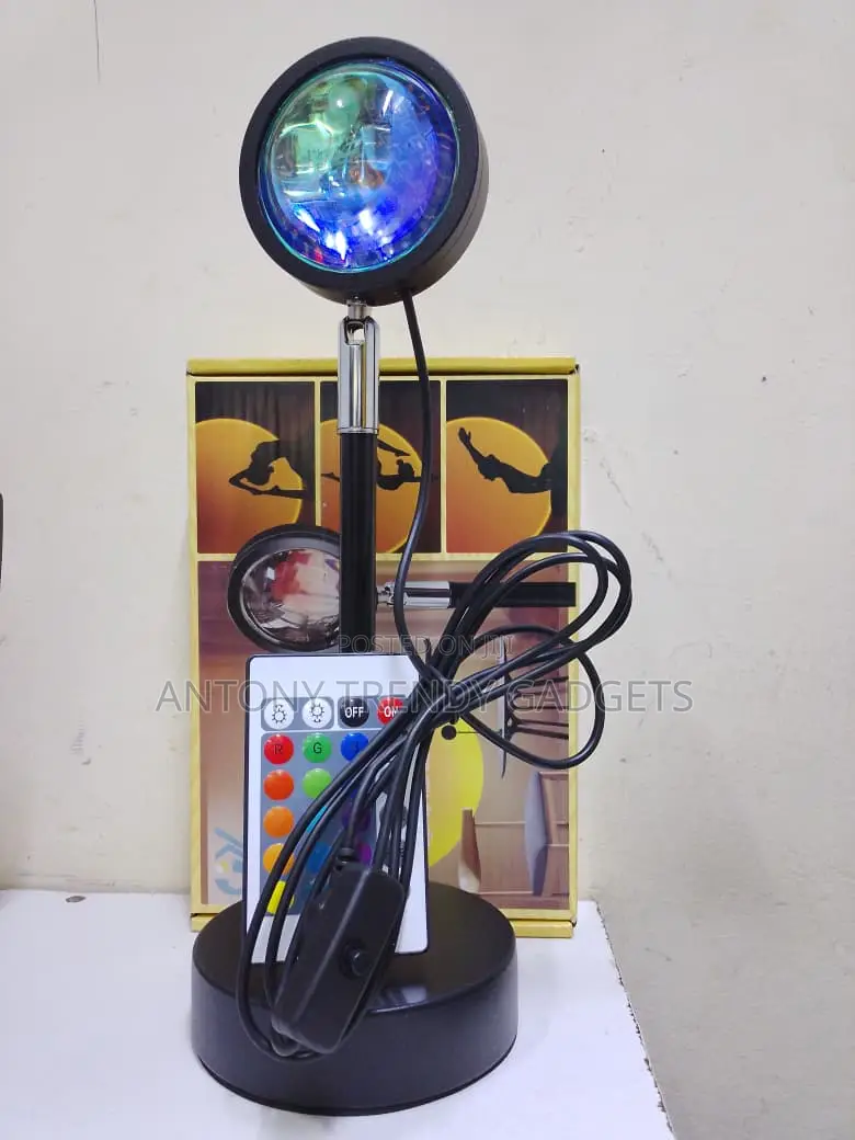 Usb Romantic Sunset Lamp With Color Changing Effects