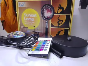 Usb Romantic Sunset Lamp With Color Changing Effects