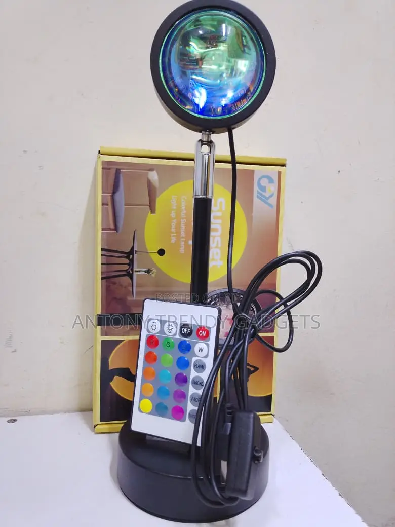 Led Sunset & Rainbow Mood Light – Usb Powered