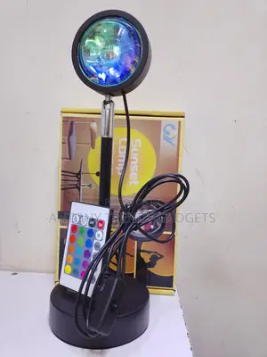 Remote Control Sunset Projection Lamp