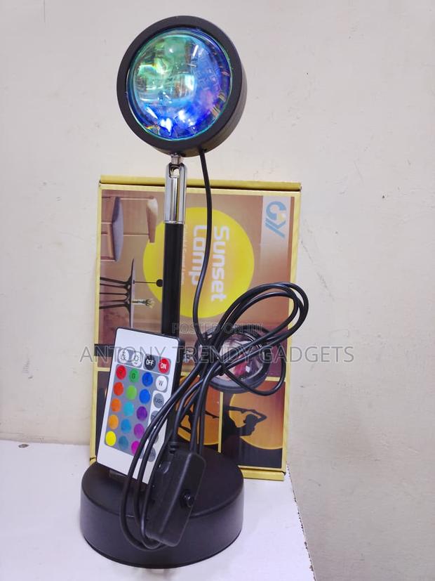 Remote Control Sunset Projection Lamp - thumbnail 2