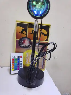 Adjustable Sunset Lamp For Room Decor & Photos