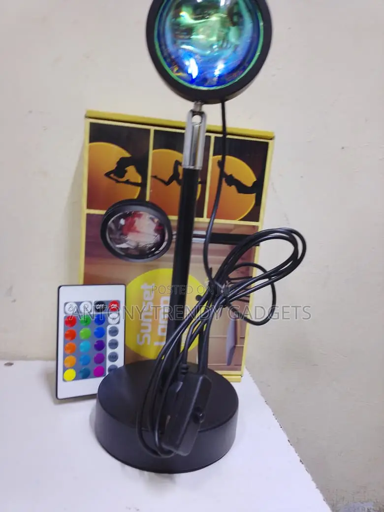 Adjustable Sunset Lamp For Room Decor & Photos