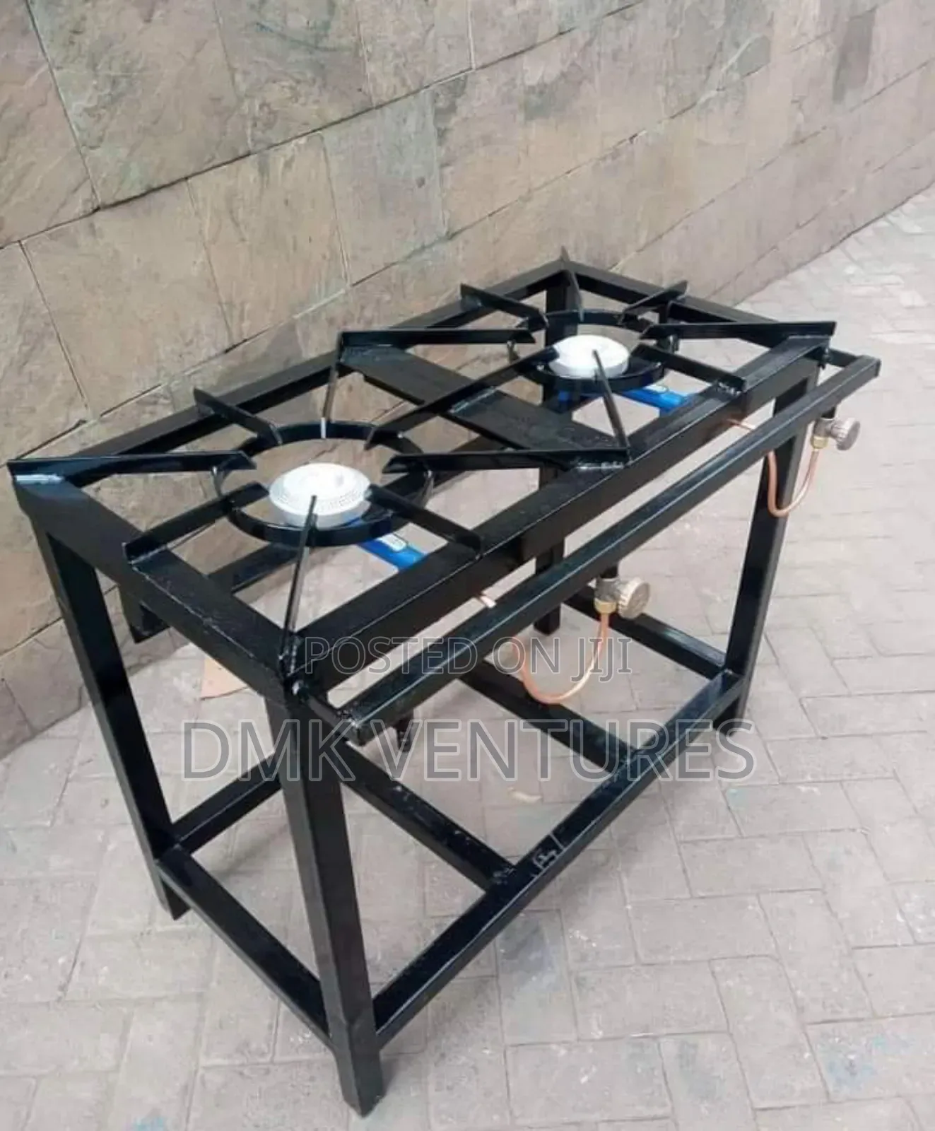 Eco-Friendly Mild Steel High Pressure Two Burner Gas Cooker