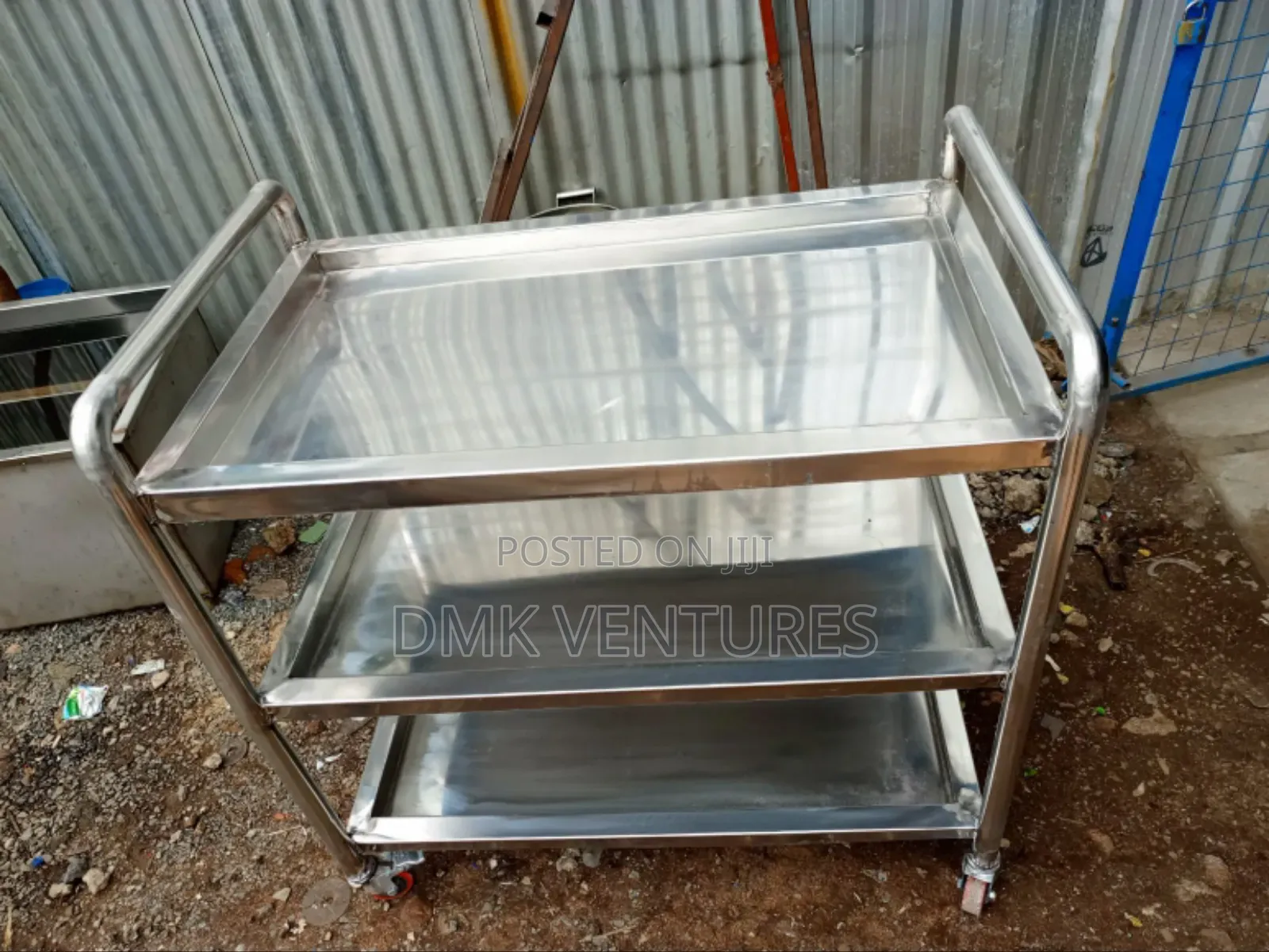 Eco-Friendly Multipurpose Stainless Food Trolley