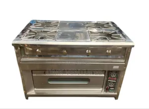 Eco-Friendly Four Burners With Electric Oven Underneath