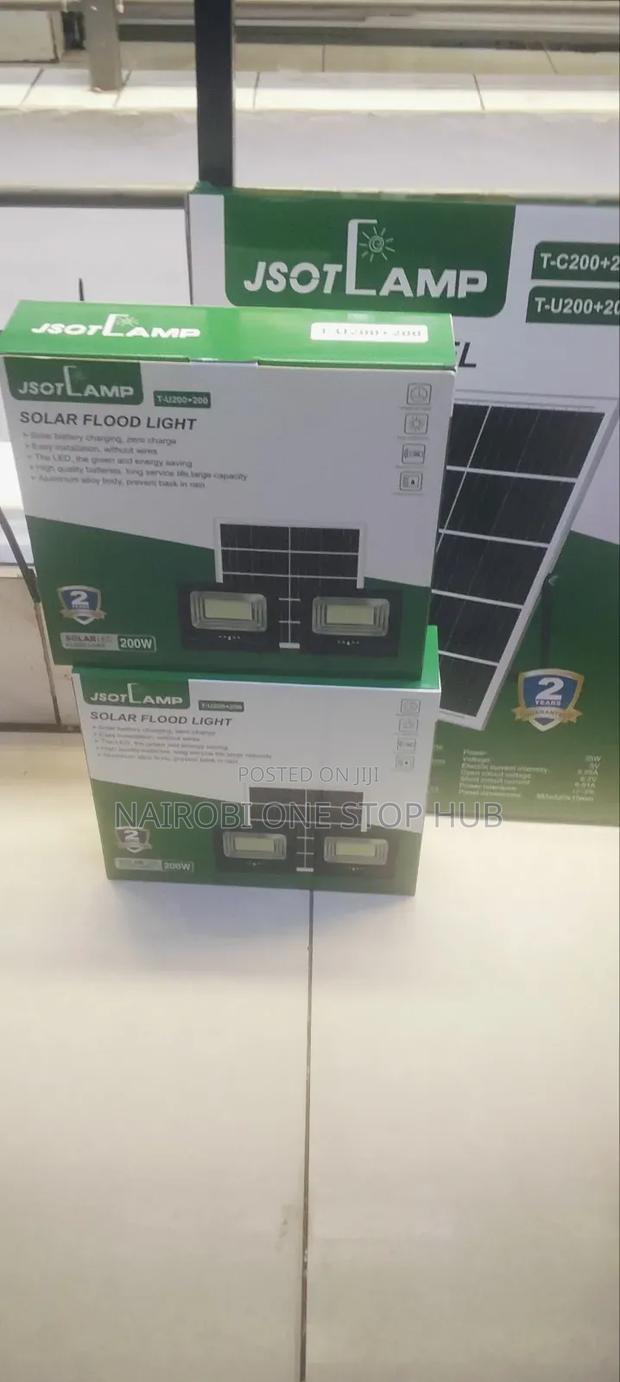 Solar Powered Outdoor Flood Light Automatic Night Lighting