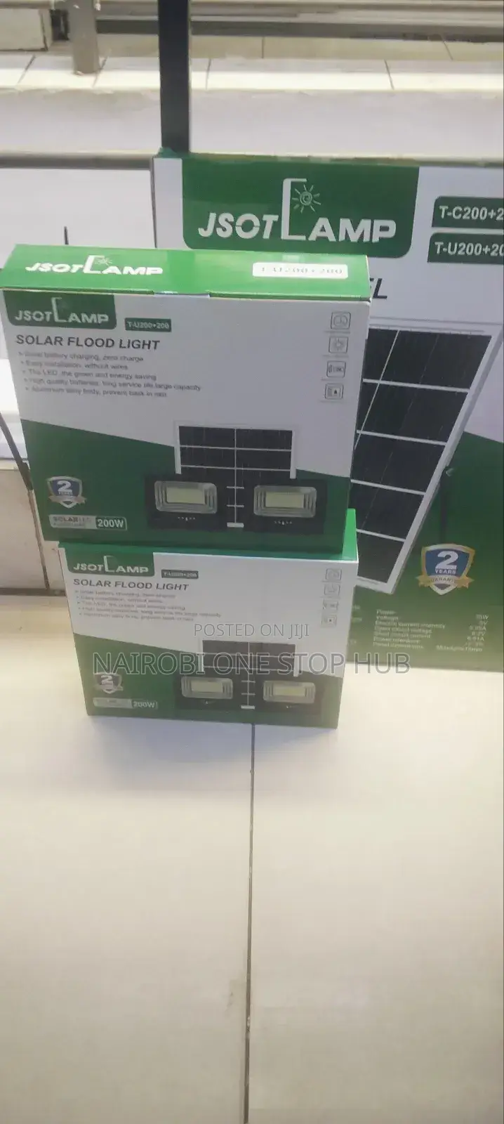 Solar Powered Outdoor Flood Light Automatic Night Lighting