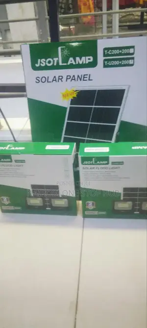 Energy Saving Solar Flood Light 200w + 200w Outdoor Use