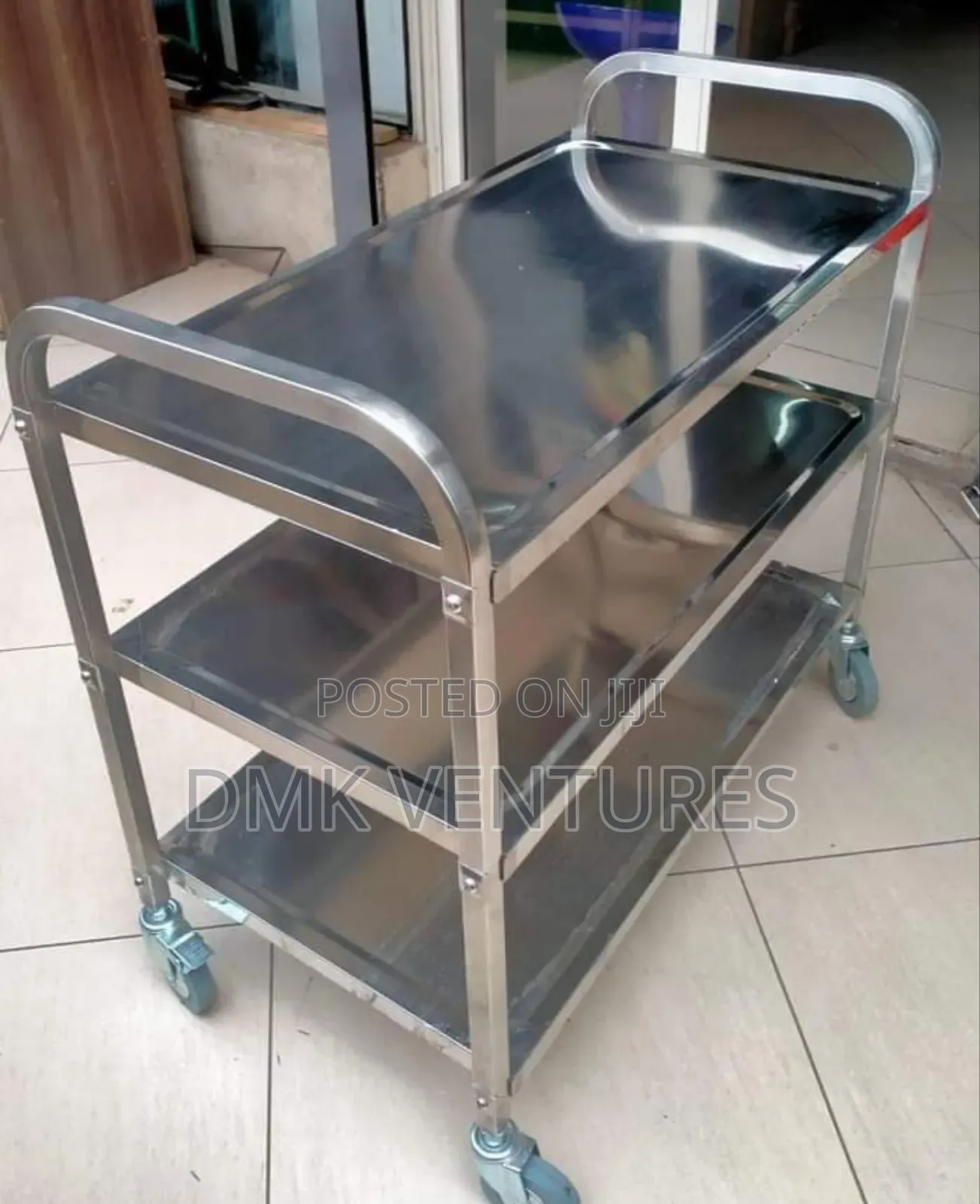 Eco-Friendly Multipurpose Stainless Trolley Available in Nairobi