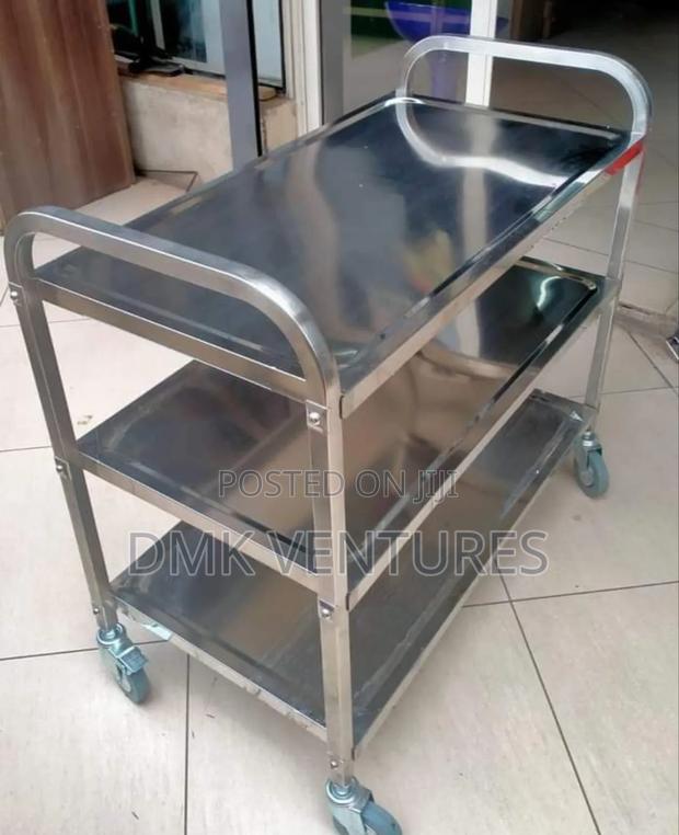 Eco-Friendly Multipurpose Stainless Trolley Available in Nairobi - main view