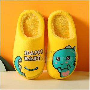 Cute Yellow Kids Indoor Shoes F8k