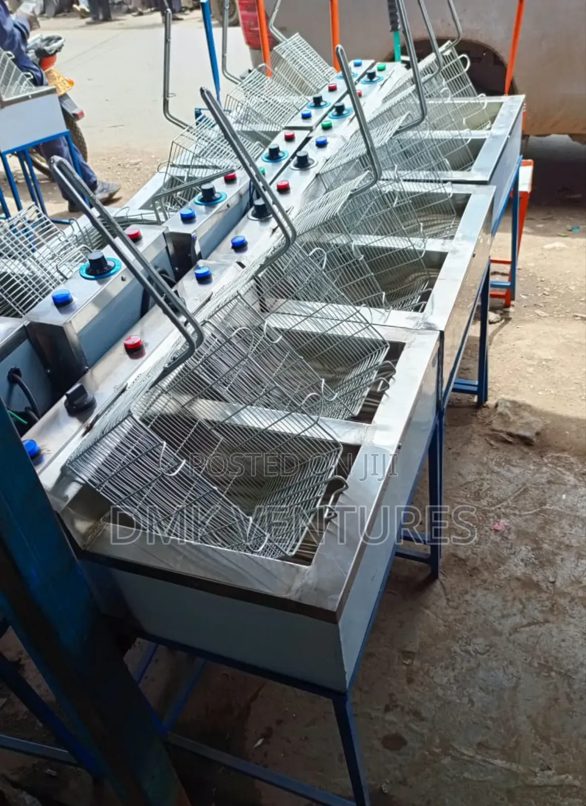 Eco-Friendly Double Deep Chips Fryer