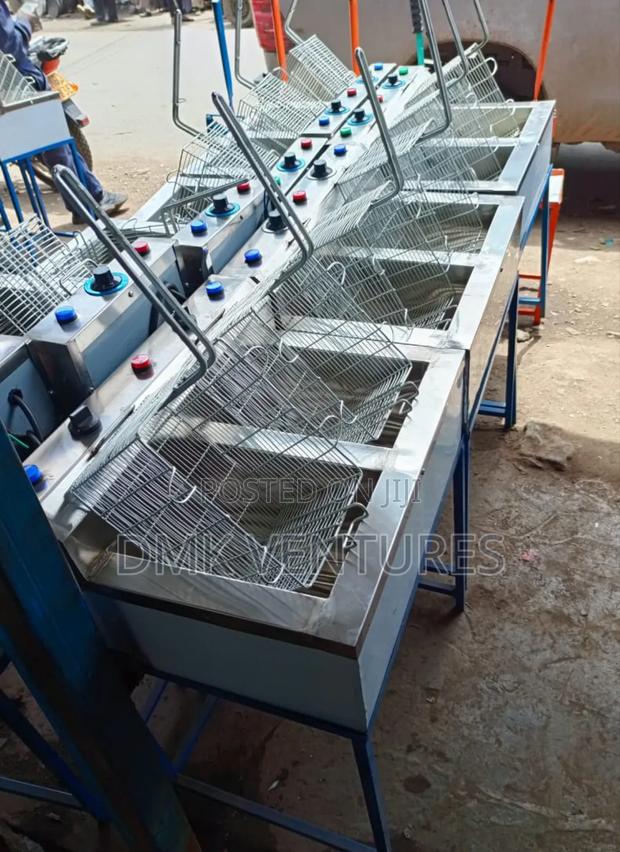 Eco-Friendly Double Deep Chips Fryer - main view