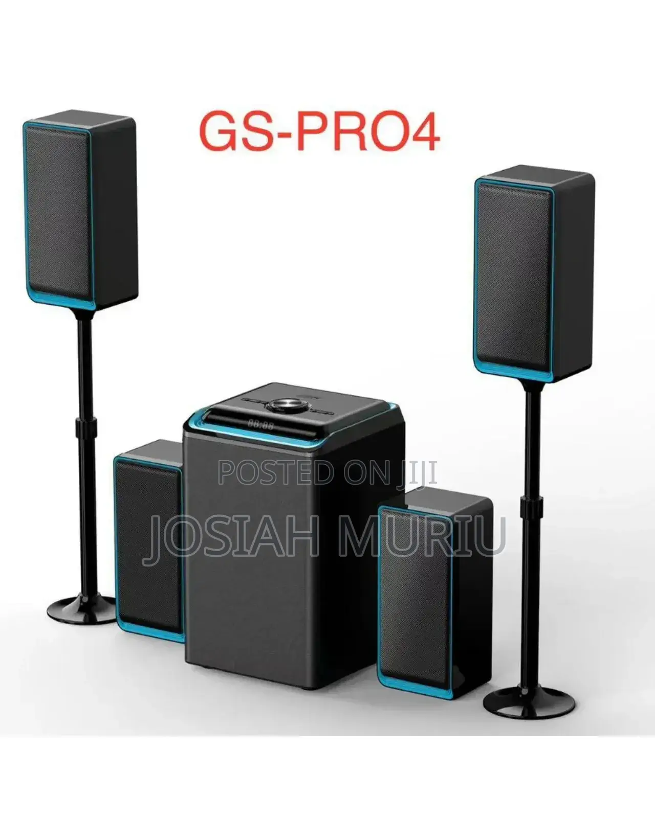 4.1ch Globalstar Pro 4 Multimedia System
Woofer
