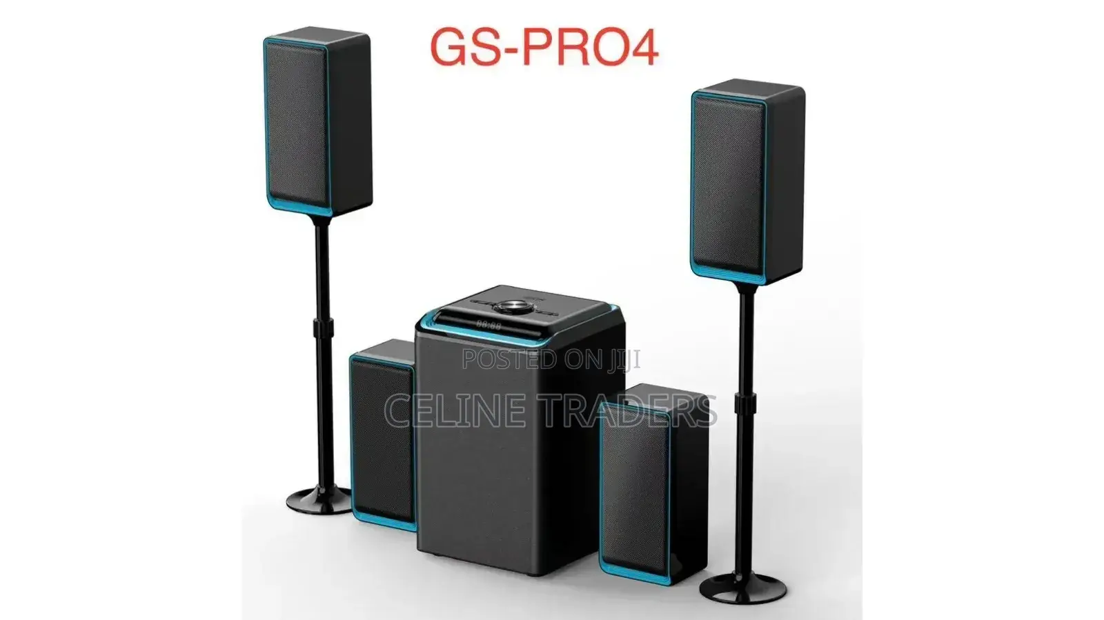Globalstar Pro 4 4.1ch Multimedia Speaker System
