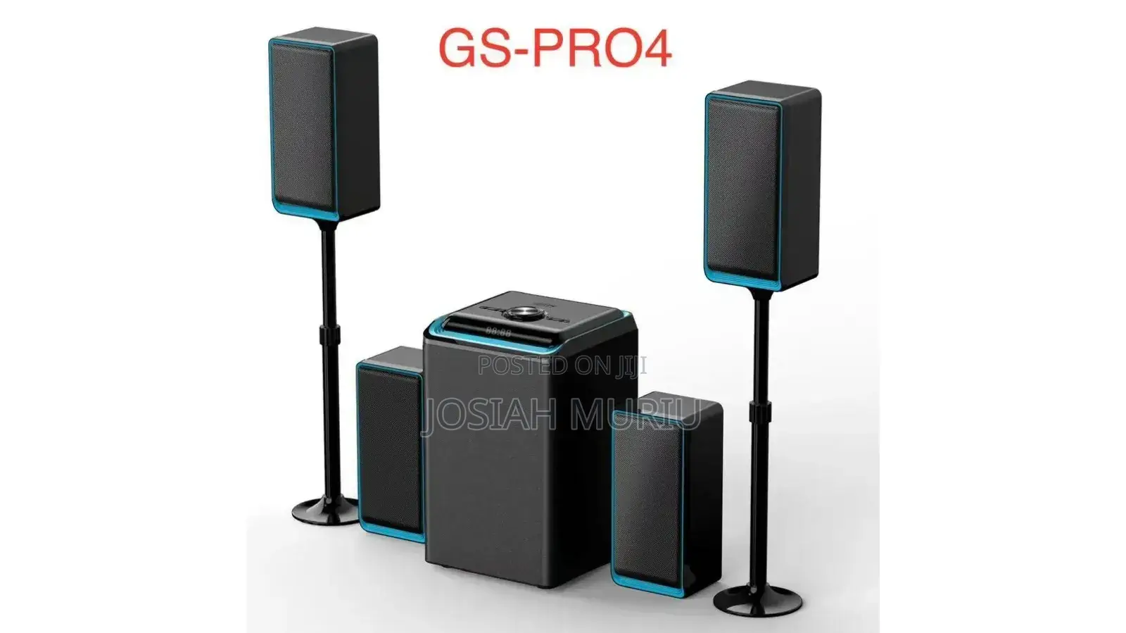 Globalstar Pro 4 4.1ch Multimedia Speaker System