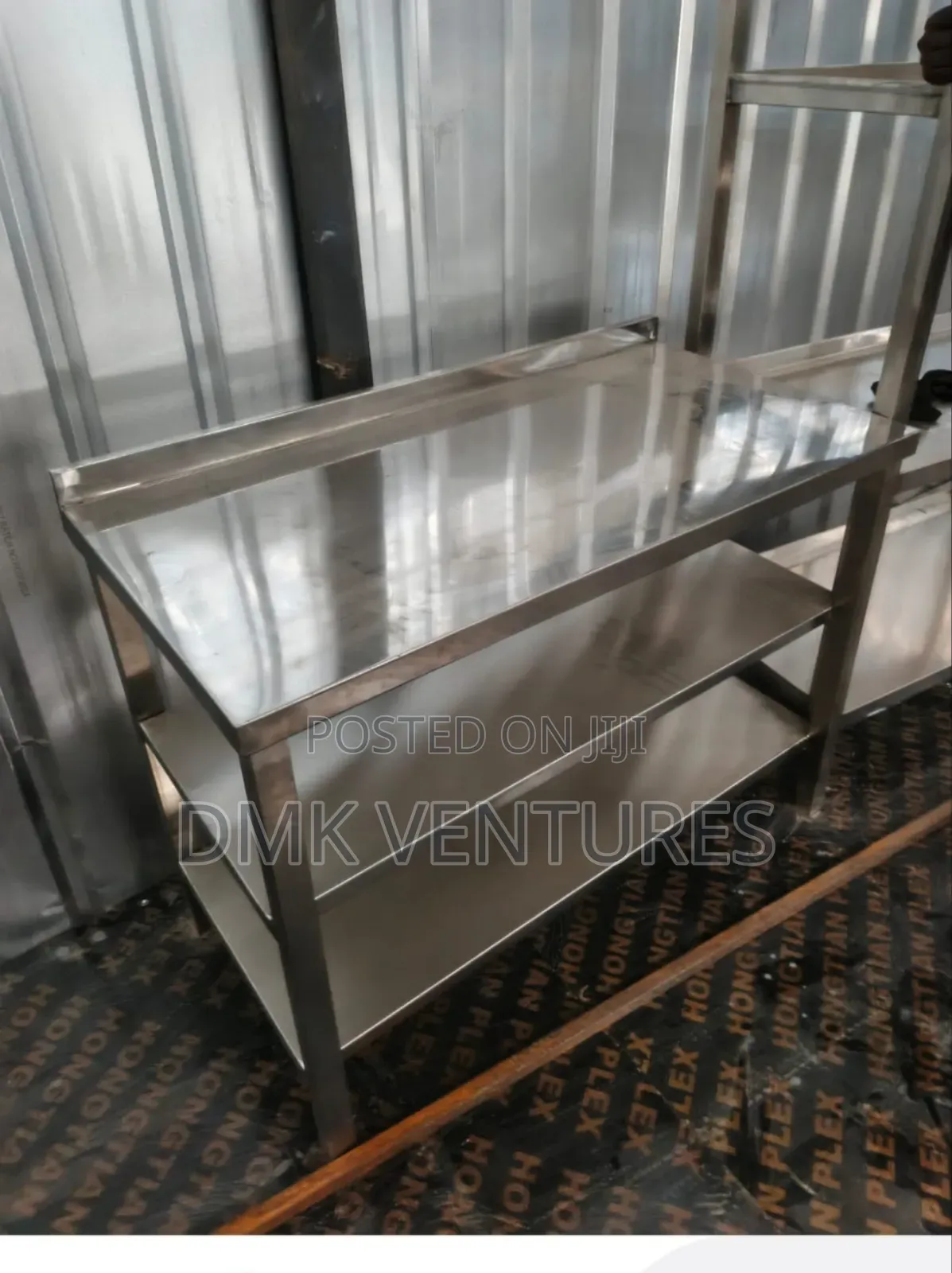 Eco-Friendly 2by3.8fit Stainless Working Table Top,