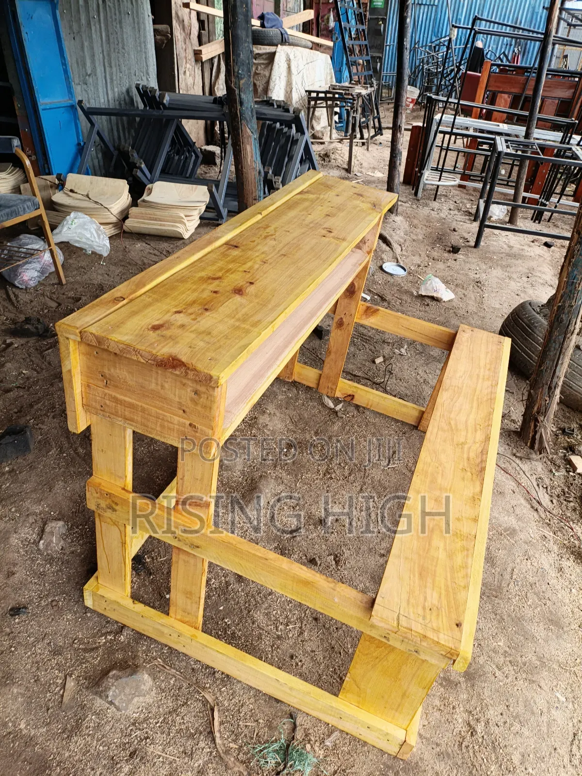 4ft Triple Open Desk