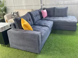 Transitional 6 Seater L Sofa