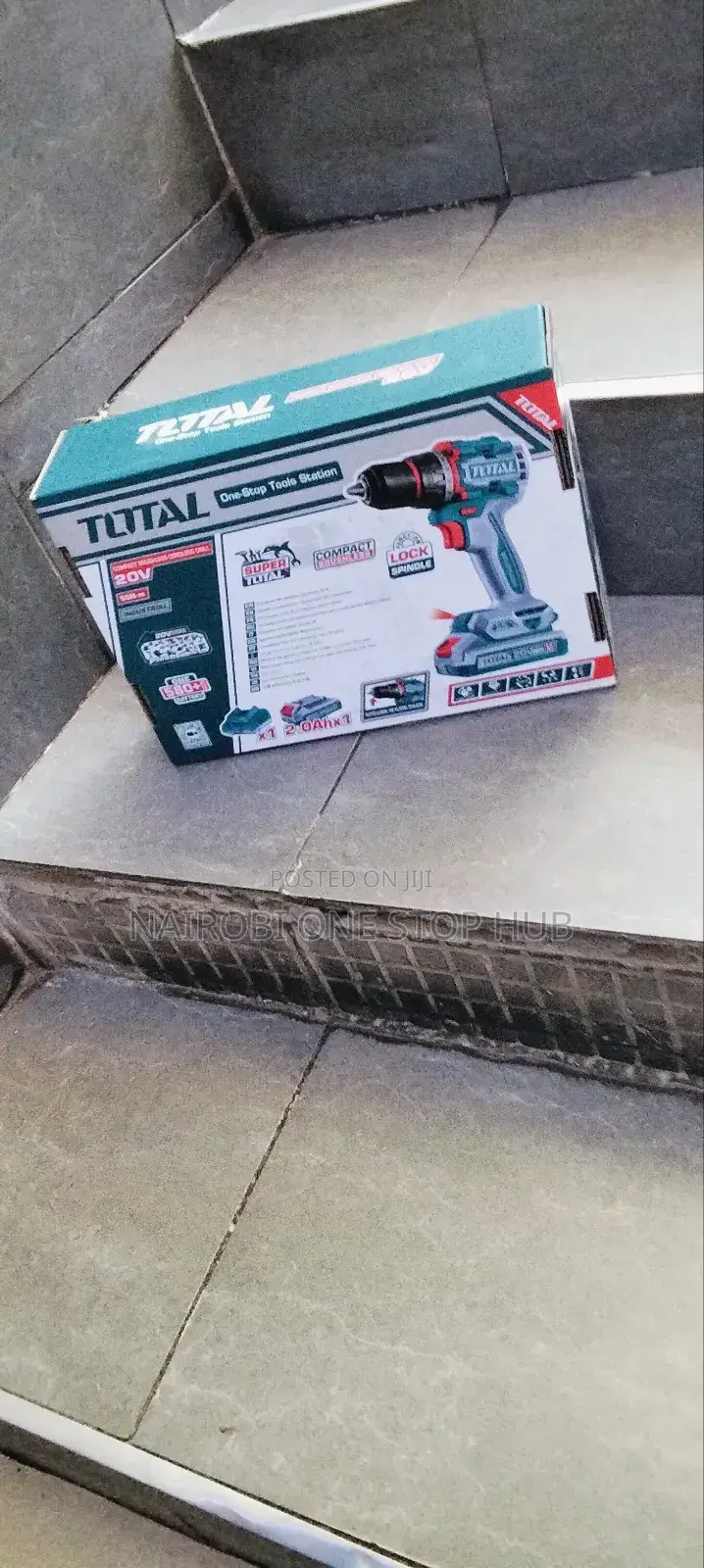 Total Cordless Electric Drill 20v – Reliable Power Tool