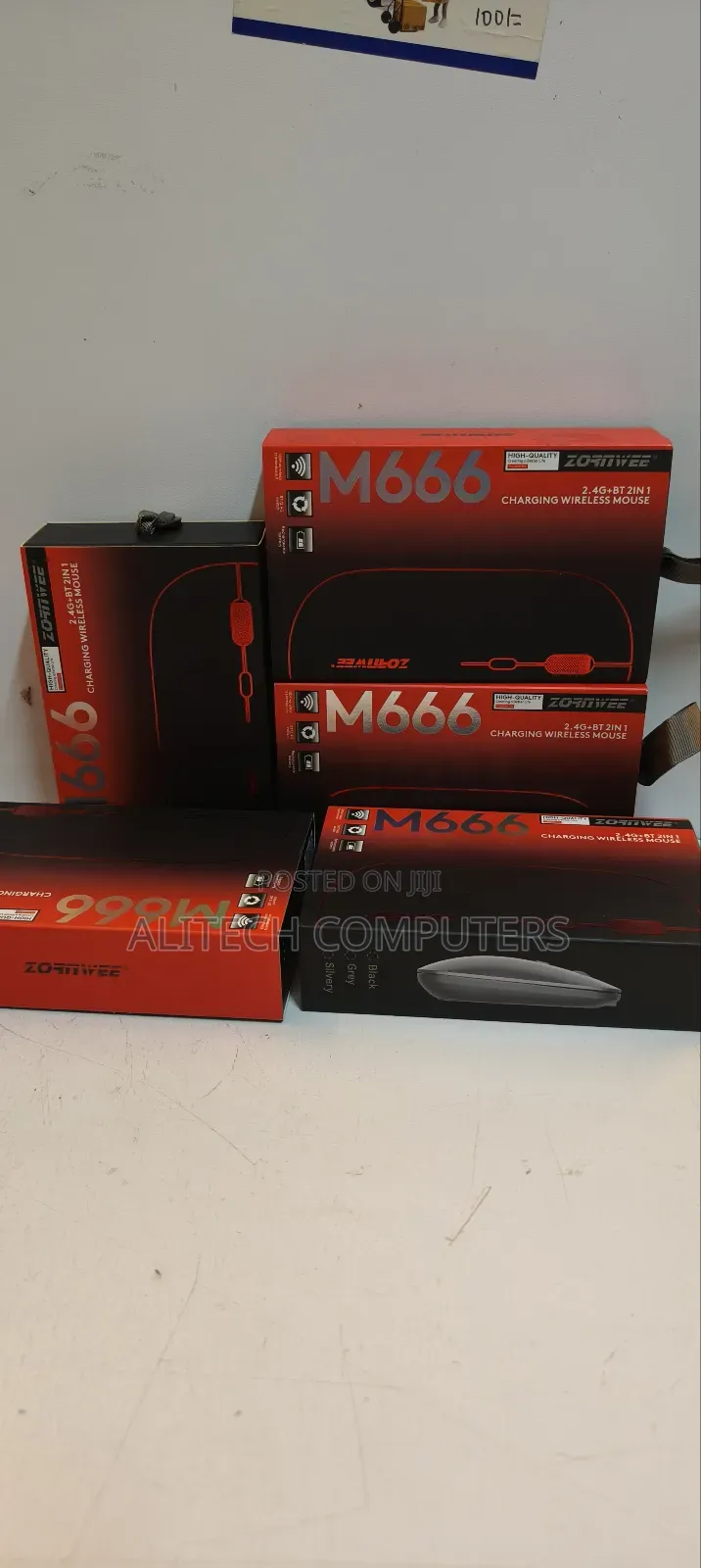 Charging Wireless Mouse M666