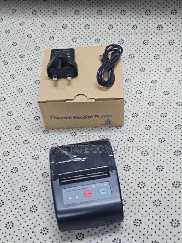 Mobile Thermal Printer Fast Printing Portable Printer With Battery - main view
