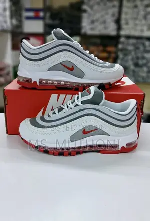 Classic Platinum/Aurora Green/White Colorway Airmax 97