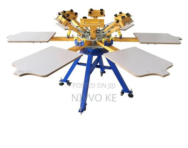 6-Color 6-Station Screen Printing Machine - thumbnail 6