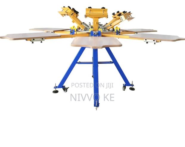 6-Color 6-Station Screen Printing Machine - thumbnail 7