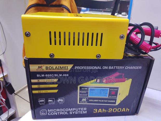 BLM-866c Fast Battery Charger 3ah–200ah - main view