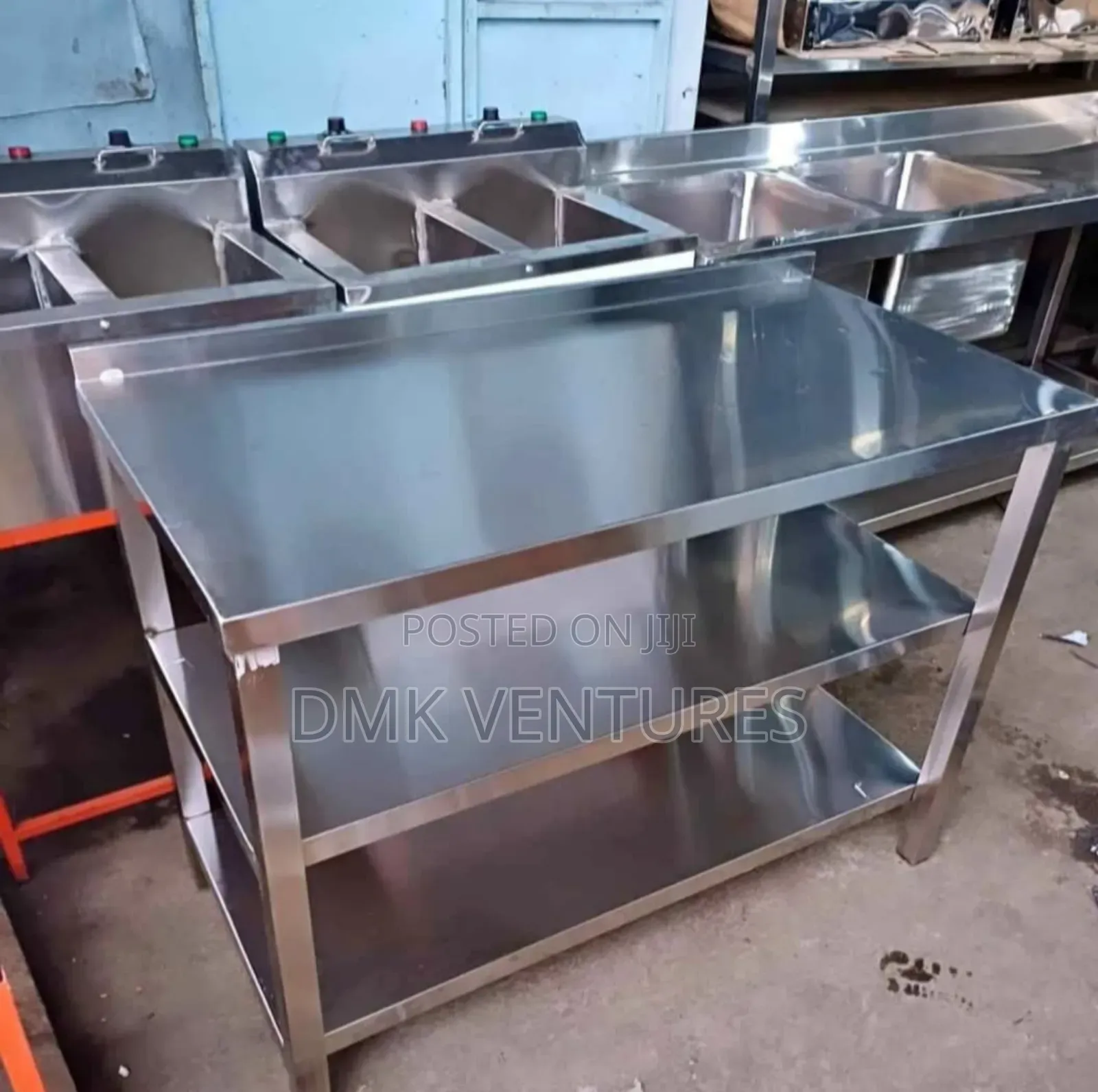 Robust Pure Stainless Standard Working Table Top,3phase