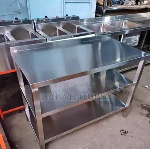 Robust Pure Stainless Standard Working Table Top,3phase