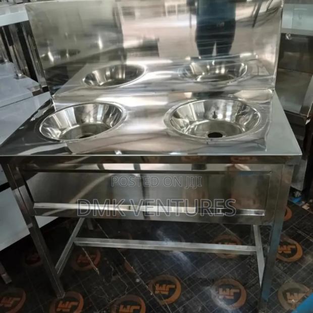 Four Bowls Stainless Washing Sink