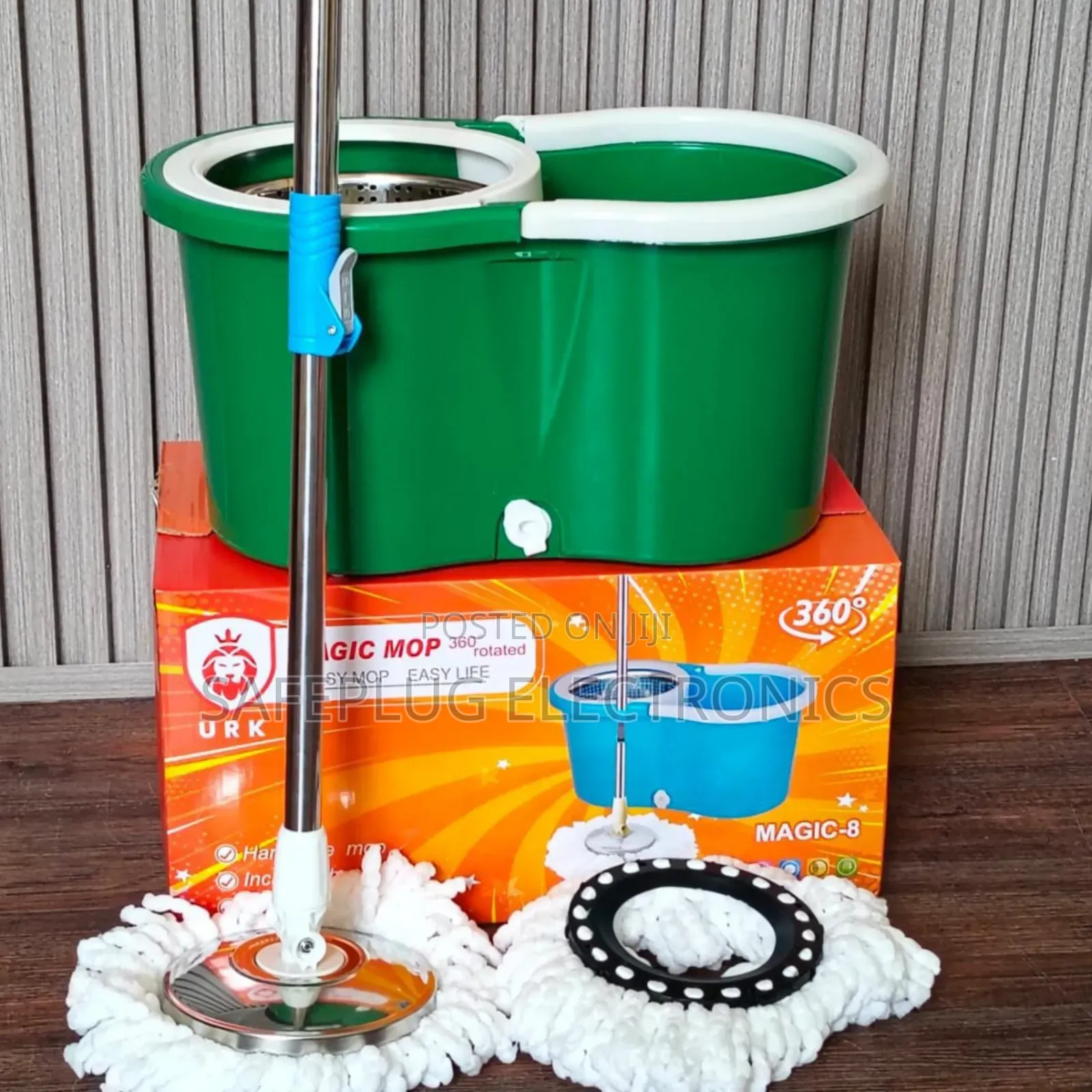 Spin Mop Dark Green Metallic -